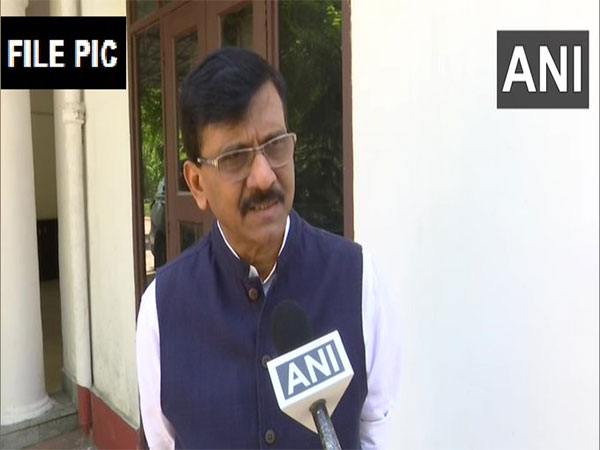 Shiv Sena MP Sanjay Raut (File Photo/ANI)