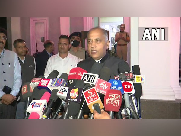 Himachal Pradesh Chief Minister Jairam Thakur (Photo/ANI)