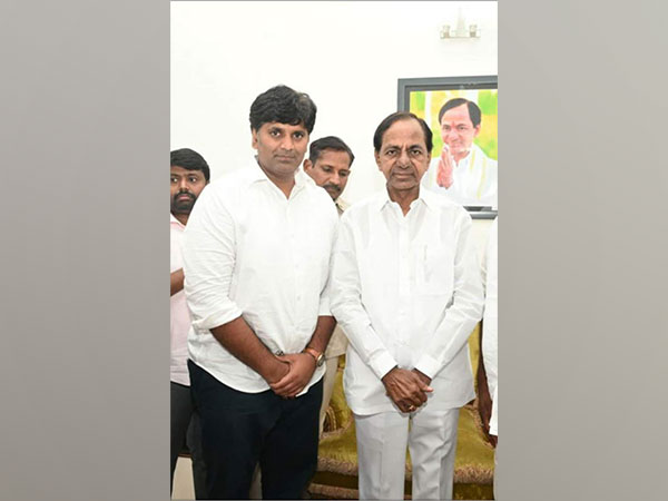 Meday Rajeev Sagar as Chairman of Telangana Foods in Women, Children, Disabled and Senior Citizens Department (Photo/ANI)