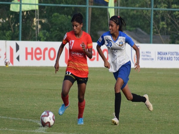 Sports Odisha in action against Hans Women FC (Photo/AIFF)