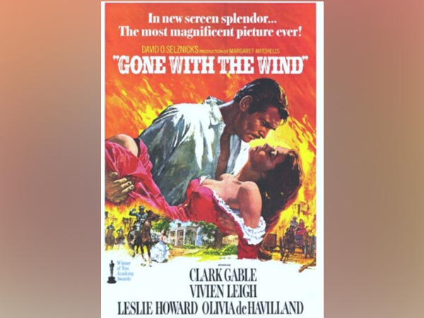 A poster of the film 'Gone With The Wind'