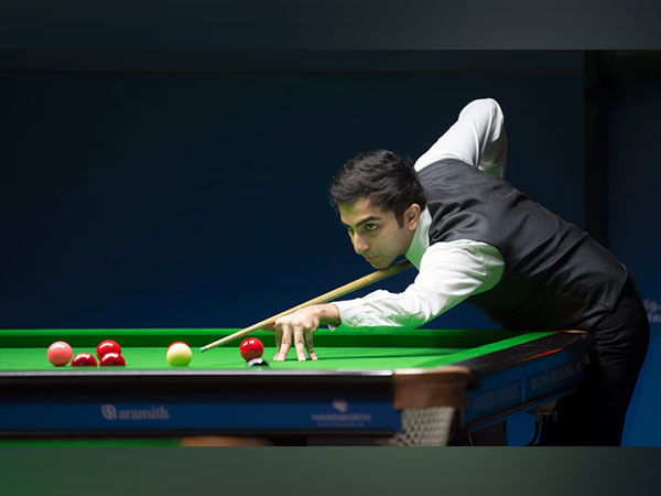 Pankaj Advani in action during Asian Snooker Championship (Image: ACBS)