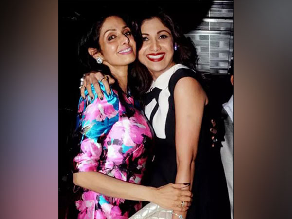 Late actor Sridevi with Shilpa Shetty (Image source: Instagram)