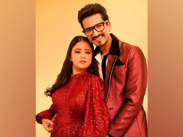 Comedian Bharti Singh with husband Haarsh Limbachiyaa (Image source: Instagram)