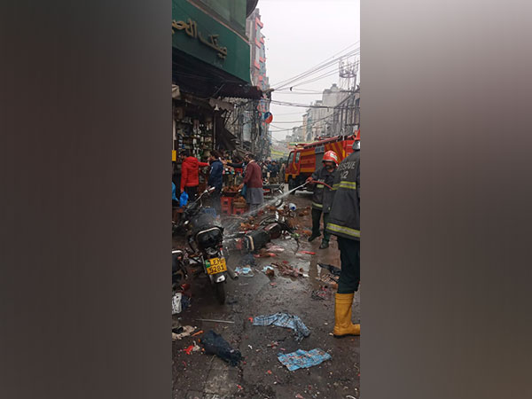 Visuals from the explosion site