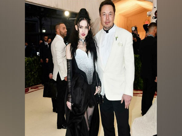 Grimes with Elon Musk (Image source: Instagram)