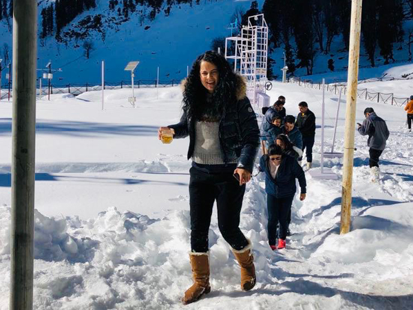 Kangana Ranaut in Manali
