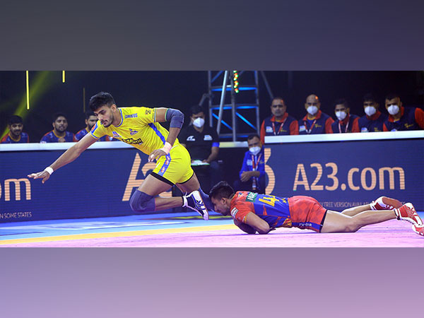 Tamil Thalaivas Surender Gill in action (Photo/PKL)