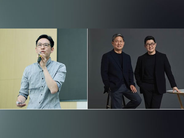 Naver Webtoon CEO Kim Joon-koo(left), Kakao Entertainment Co-CEO Kim Seong-su and Lee Jin-Su.