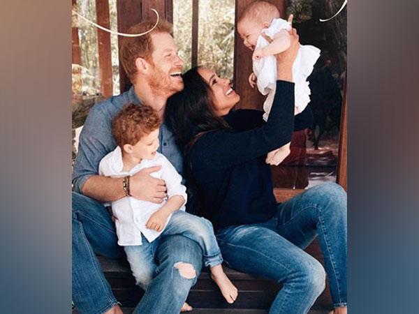 Prince Harry, Meghan Markle with kids Archie and Lilibet  (Image source: Instagram)