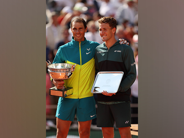 Casper Ruud and Rafael Nadal (Photo: ATP/ Twitter)