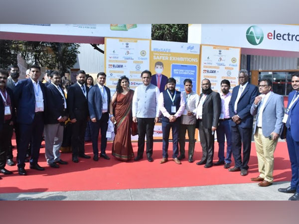 Dr. Ashwath Narayan C.N., Minister of Science and Technology of Karnataka at the closure of Electronica Productronica event