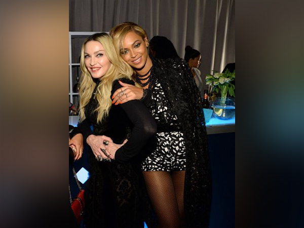 Beyonce and Madonna (Image source: Twitter)