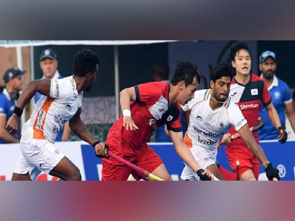 India and South Korea in action (Photo/ Hockey India)