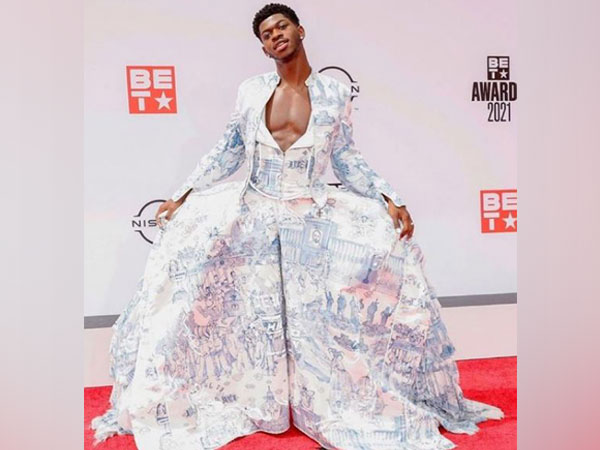 Lil Nas X at BET Awards 2021 (Image source: Instagram)