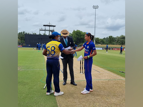 India and Sri Lanka captains. (Photo- BCCI Women)