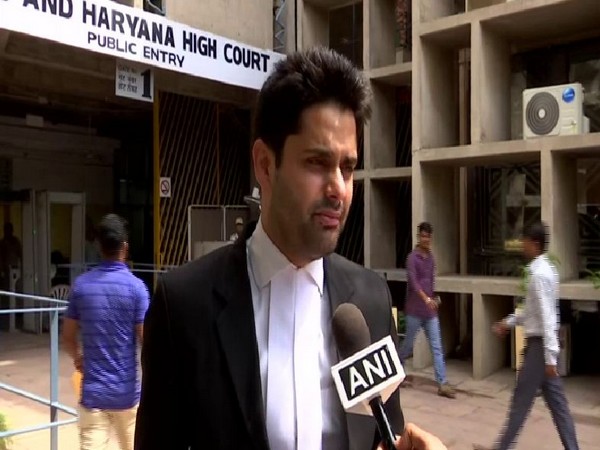 Utsav Bains, lawyer for the Kathua victim's family speaking to ANI in Chandigarh on Wednesday. Photo/ANI