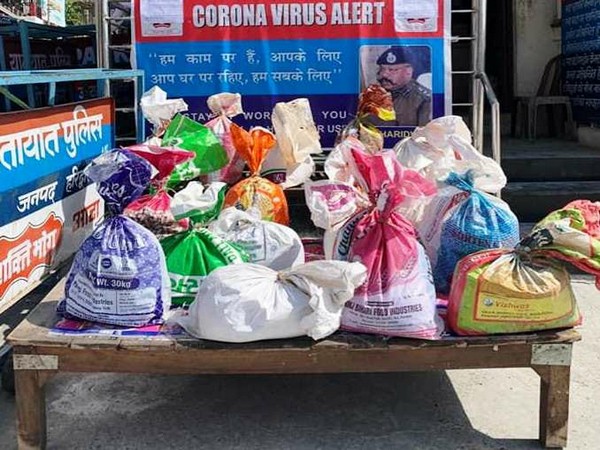 Food Packets are placed on Neki Ki Charpai 