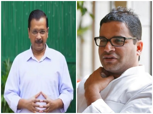 Delhi Chief Minister Arvind Kejriwal and Prashant Kishor (File photo)