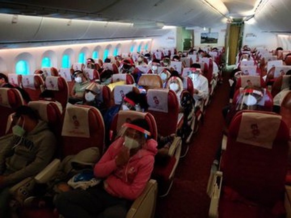 A flight carrying 212 Indians, few foreign & Chinese nationals landed in Ningbo, China 