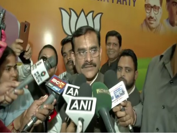 Bharatiya Janata Party (BJP) state president of Madhya Pradesh VD Sharma on Wednesday. Photo/ANI