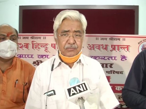 The Central Working President of Vishva Hindu Parishad (VHP) Advocate Alok Kumar (File Photo/ANI)