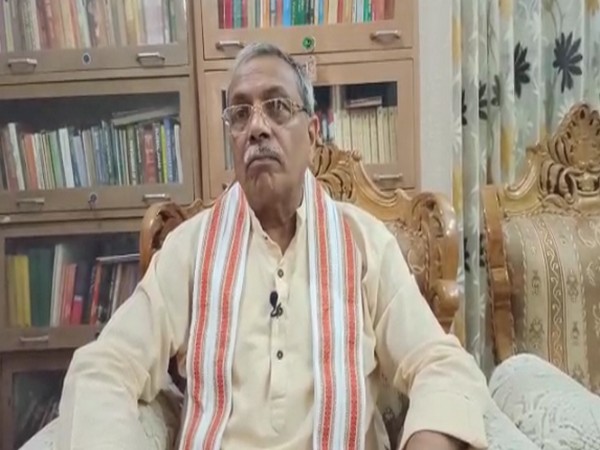 Surendra Jain speaking to ANI in New Delhi on Wednesday. [Photo/ANI]