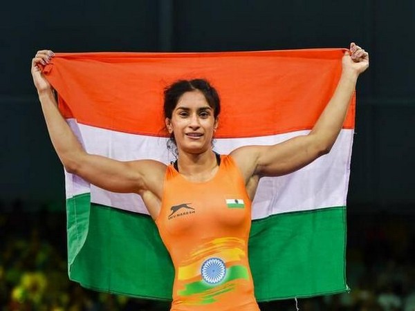 India wrestler Vinesh Phogat (Photo/ SAIMedia Twitter)