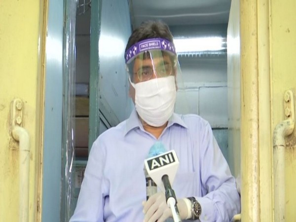 Vinod Kumar Yadav speaking to ANI in New Delhi on Thursday. (ANI)