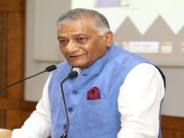 Union Minister General  VK Singh (retired)