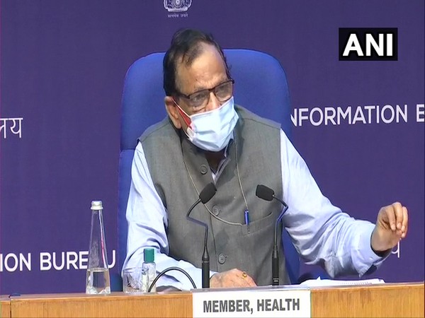 Member Health NITI Aayog Dr VK Paul. (Photo/ ANI)