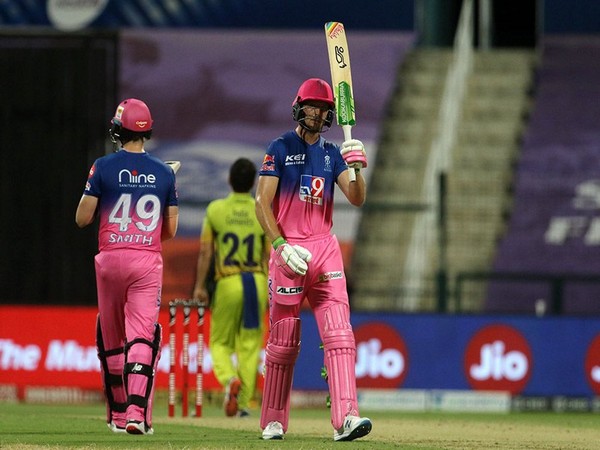Rajasthan Royals' batsman Jos Buttler in action against CSK(Photo/ iplt20,com)