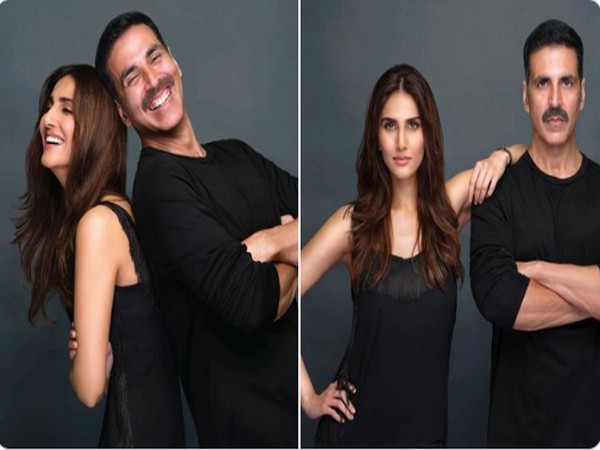 Actors Akshay Kumar and Vaani Kapoor (Image Source: Twitter)