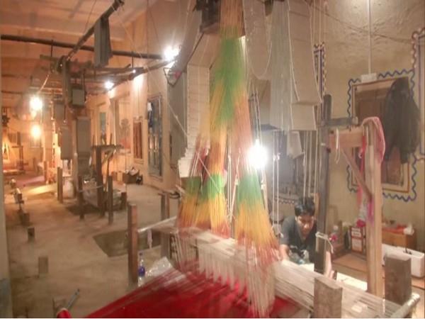 Silk industry in Varanasi. Photo/ANI