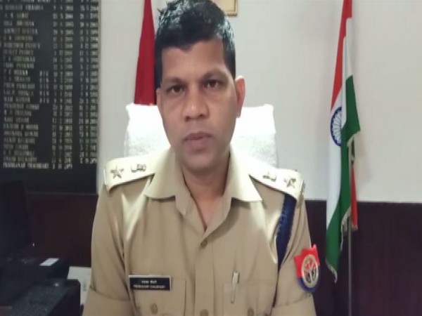 Senior Superintendent of Police (SSP) Prabhakar Chaudhary talking to reporters on Saturday. Photo/ANI