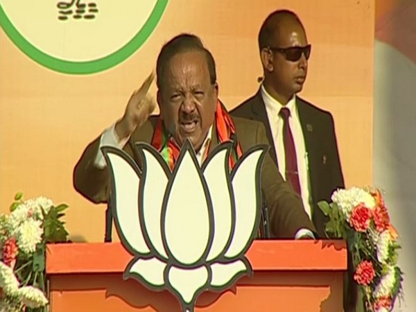 Union Health Minister Dr Harsh Vardhan. (Photo/ANI)