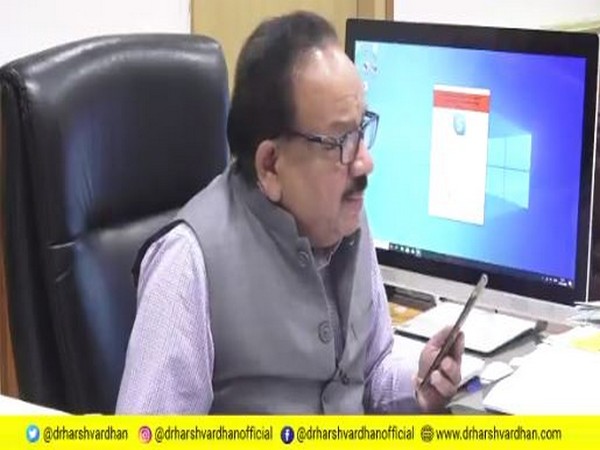 Union Minister for Health and Family Welfare Dr Harsh Vardhan (Dr Harsh Vardhan Twitter handle)