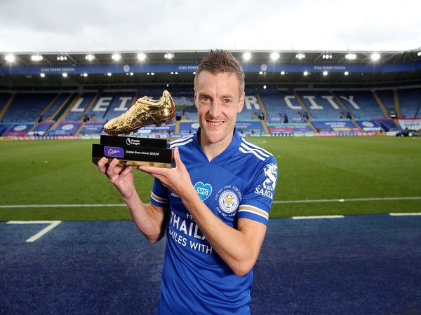 Leicester City striker Jamie Vardy (Photo/Leicester City Twitter) 