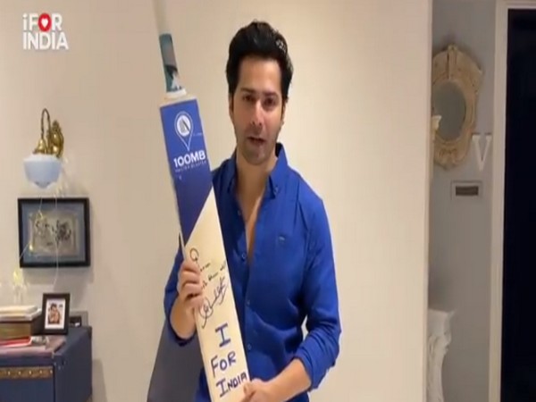 A still from the video shared by actor Varun Dhawan. (Image courtesy: Twitter) 