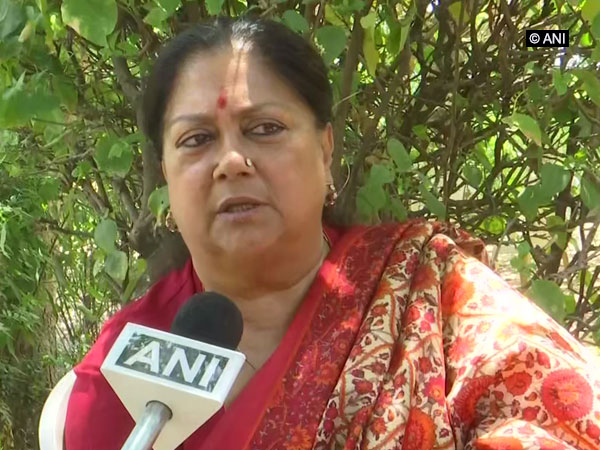 Former chief minister of Rajasthan Vasundhara Raje (File Photo)