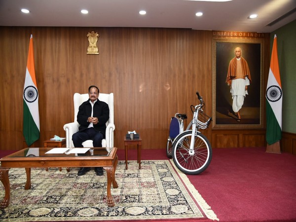 Vice President of India M Venkaiah Naidu