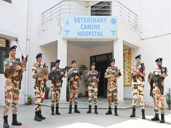 ITBP has inducted 8 women personnel for training, handling and deployment of Malinois dogs (Image source: Twitter)