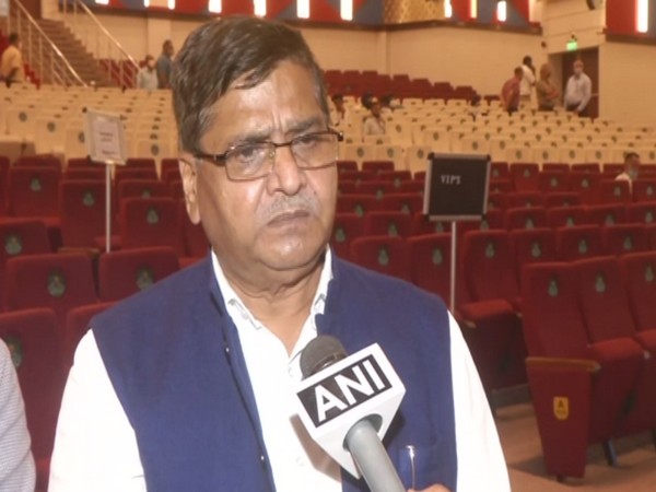 J. P. Sharma, Vice-Chancellor SKUAST (J&K) talking to ANI on organic farming (Photo/ANI)