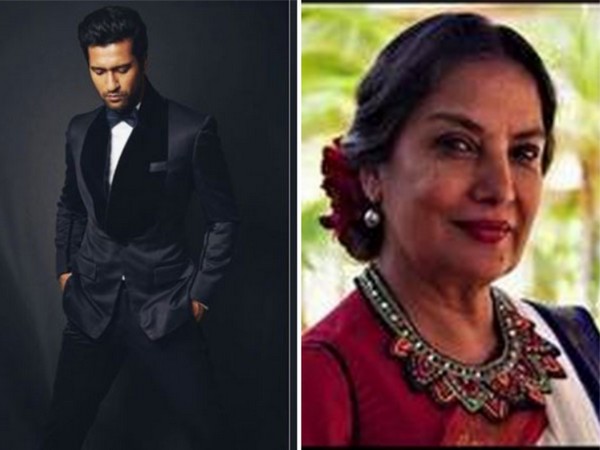 Bollywood actors Vicky Kaushal and Shabana Azmi (Image courtesy: Instagram)