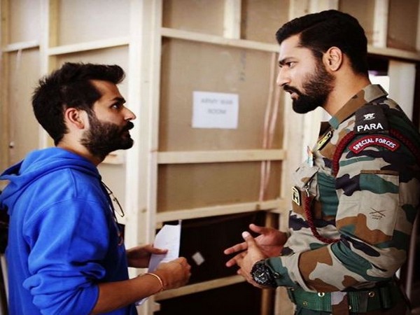 Vicky Kaushal with Aditya Dhar (Image Courtesy: Instagram)