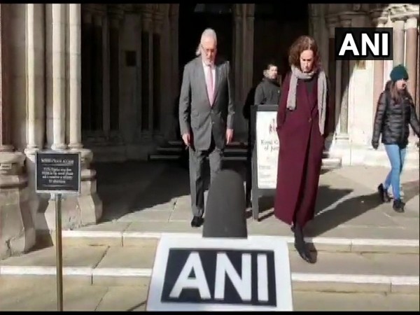 Vijay Mallya seen outside the UK High Court on Tuesday