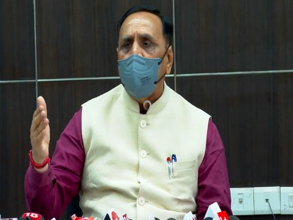 Gujarat Chief Minister Vijay Rupani. (Photo/ANI)