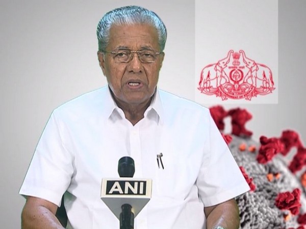 Kerala CM Pinarayi Vijayan talking to ANI in Thiruvananthapuram on Saturday. Photo/ANI
