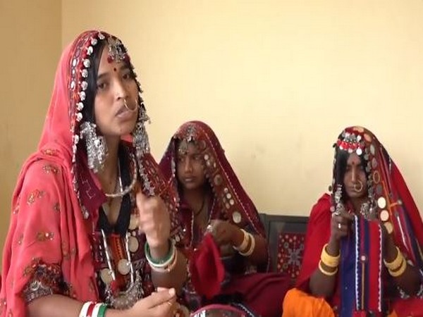 Banjara handicraft artist Vijaya Pawar. Photo/ANI