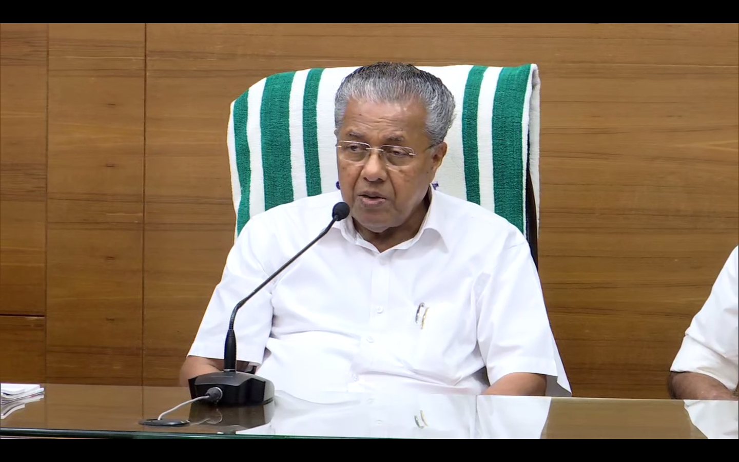 Kerala Chief Minister Pinarayi Vijayan